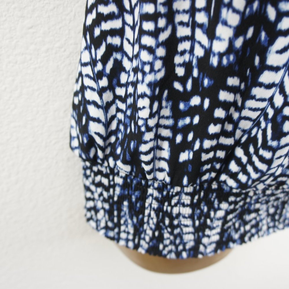 White house black market tie neck top size S - Picture 5 of 6